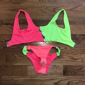 Never worn bathing suit set